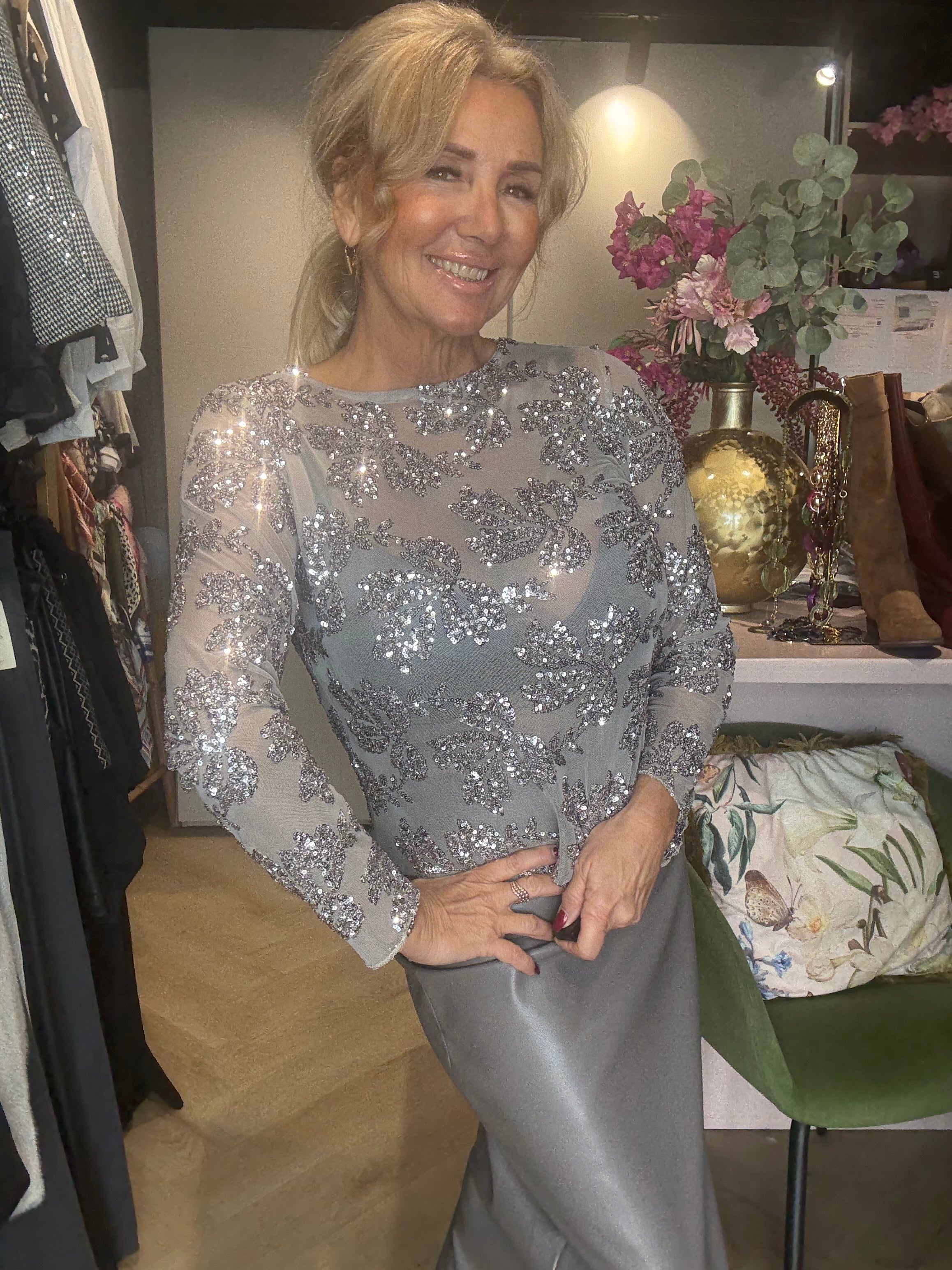 Truitje Bloem Pailletten